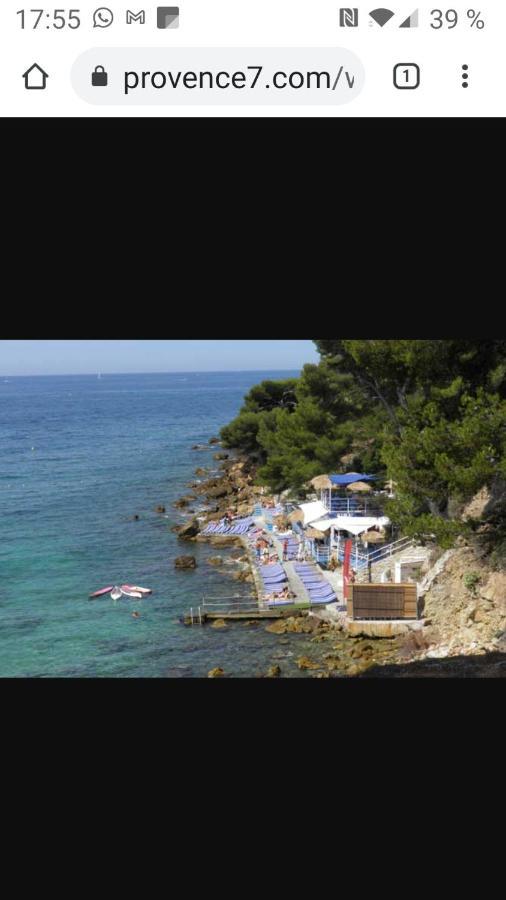 Studio Rdj Terrasse Piscine Sanary Sur Mer Buitenkant foto